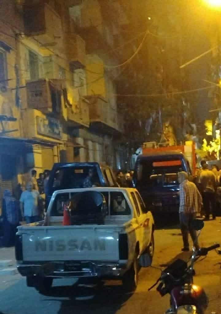 انهيار جزئي عقار غيط العنب الإسكندرية انهيار جزئي عقار غيط العنب الإسكندرية