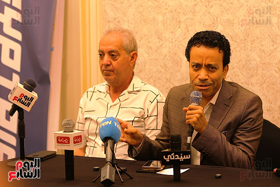 مهرجان الإسكندرية يكرم سامح حسين والمؤلف عبد الرحمن محمد بندوة استنساخ (12)