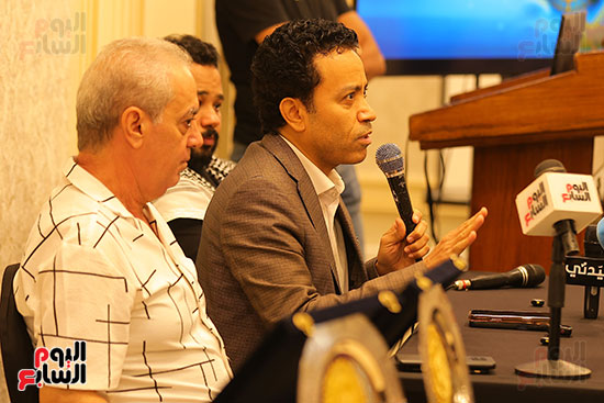 مهرجان الإسكندرية يكرم سامح حسين والمؤلف عبد الرحمن محمد بندوة استنساخ (5)