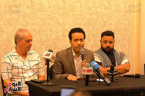 مهرجان الإسكندرية يكرم سامح حسين والمؤلف عبد الرحمن محمد بندوة استنساخ (4)