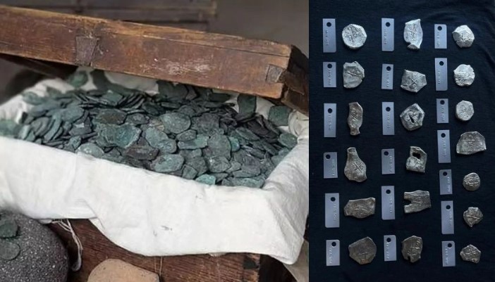 العثور على كنز اسبانى غارق العثور على كنز اسبانى غارق