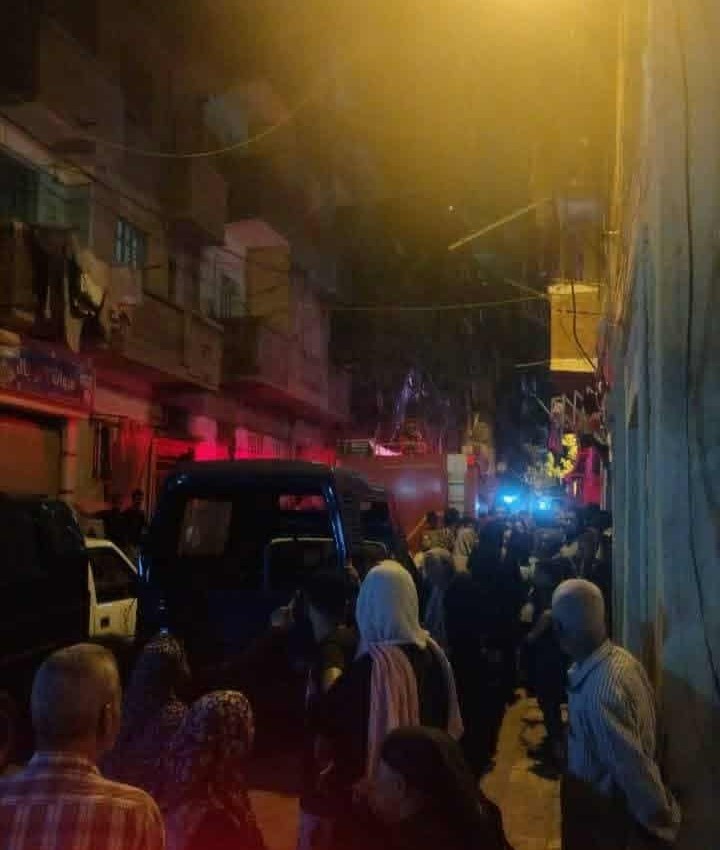 مصرع طفله وأصابه سيدتين في انهيار بالاسكندريه مصرع طفله وأصابه سيدتين في انهيار بالاسكندريه