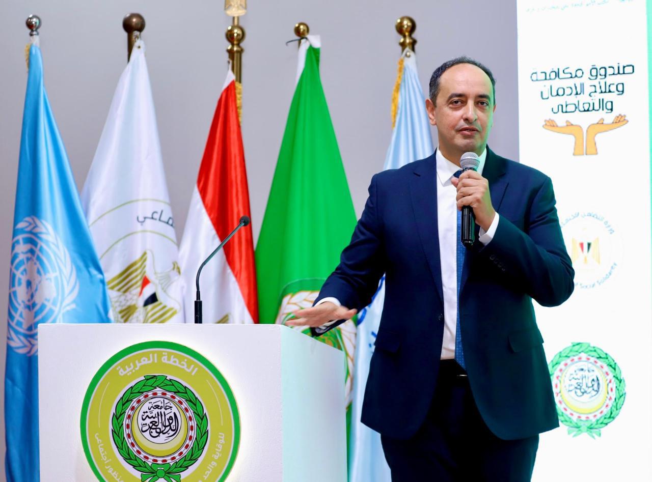 الدكتور عمرو عثمان مدير صندوق مكافحة وعلاج الإدمان والتعاطى