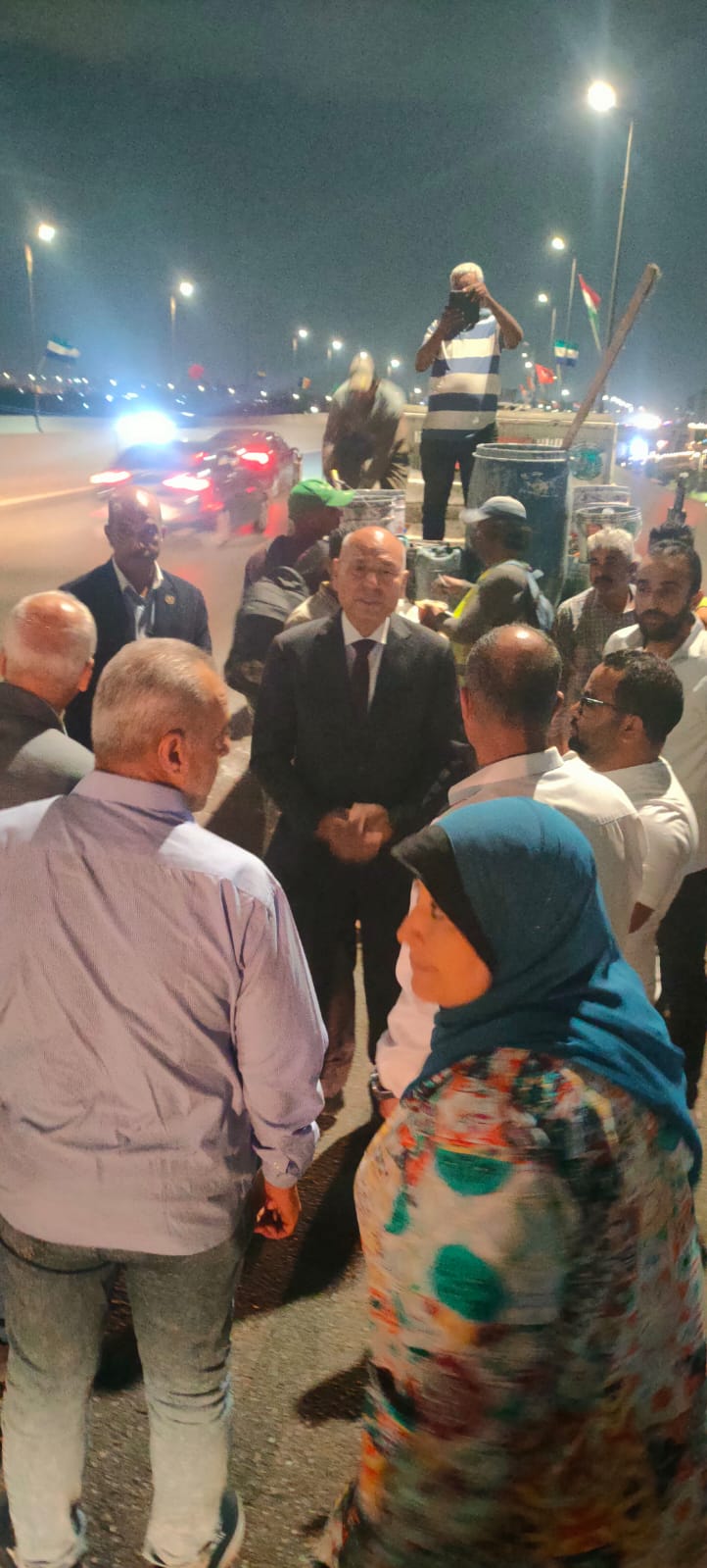 محافظ القاهرة يتفقد الموقع محافظ القاهرة يتفقد الموقع