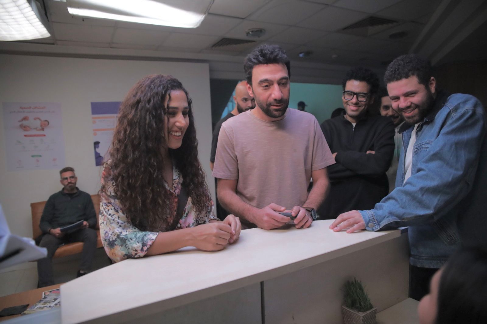 كواليس مسلسل كارثة طبيعية