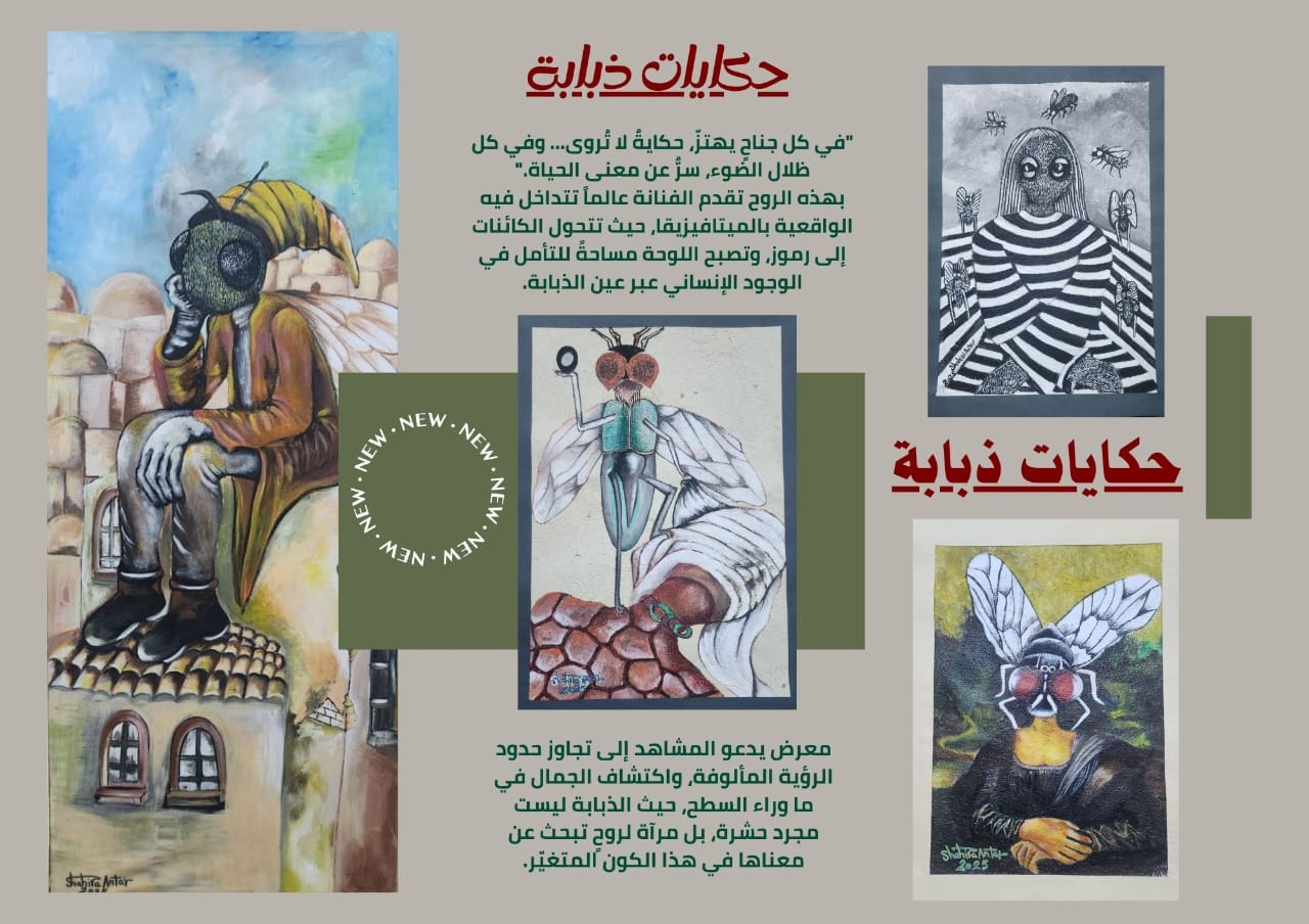 حكاية ذبابة - معرض فني بقصر ثقافة أسيوط