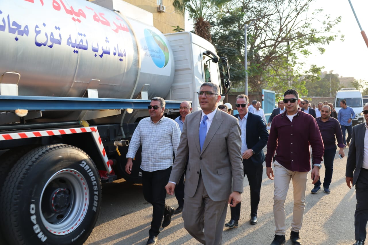 جولة محافظ الجيزة جولة محافظ الجيزة