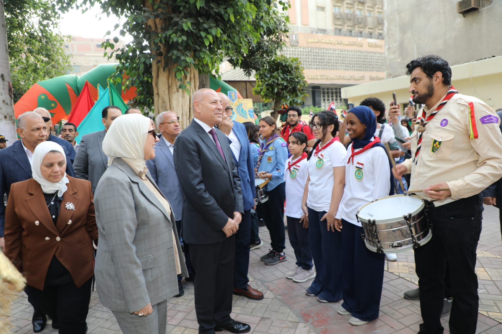 احتفال طلاب مدرسة قصر الدوبارة الرسمية