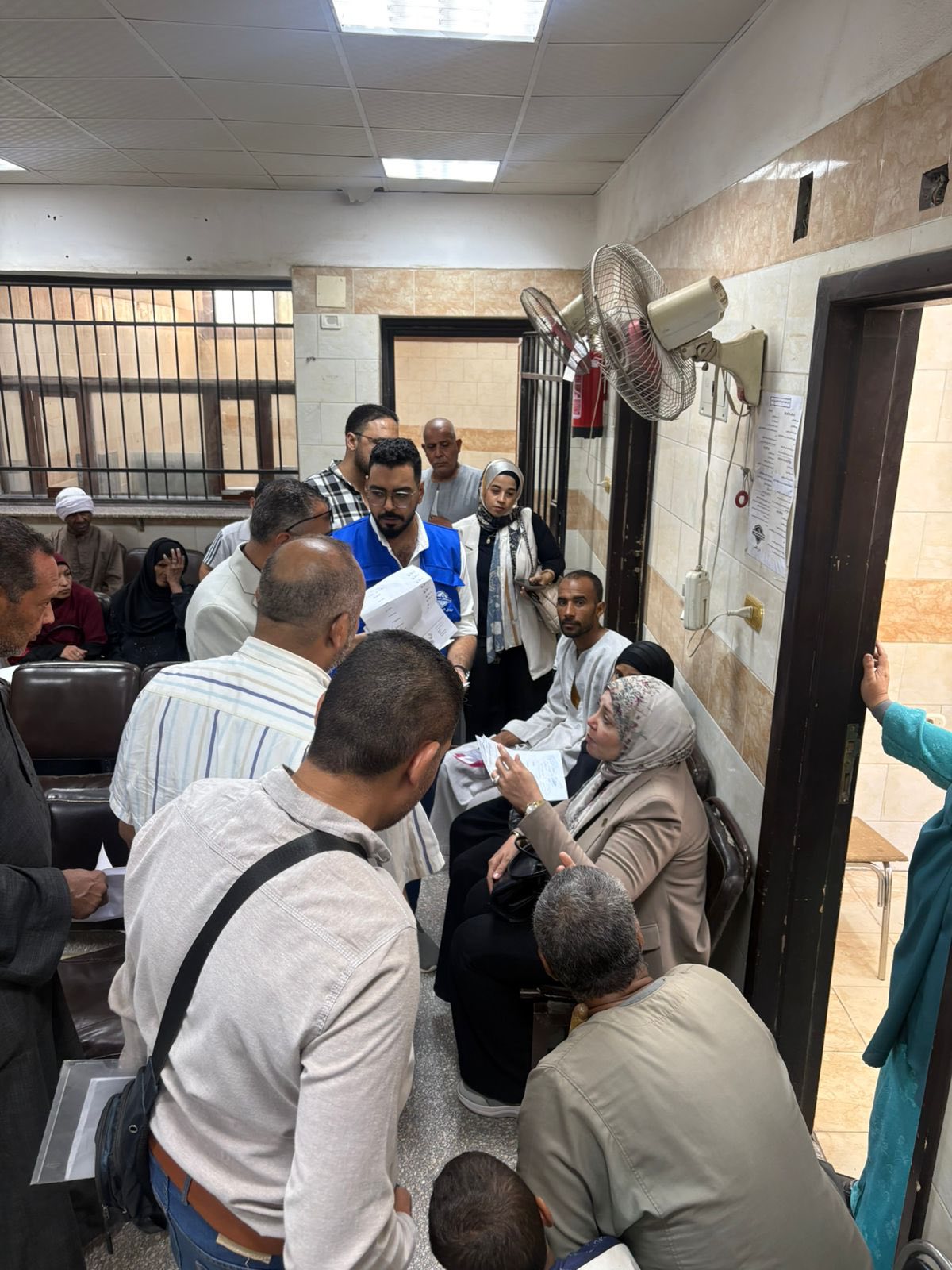 جولات مكوكية لمتابعة خدمة الأهالى في مستشفى حورس بأرمنت