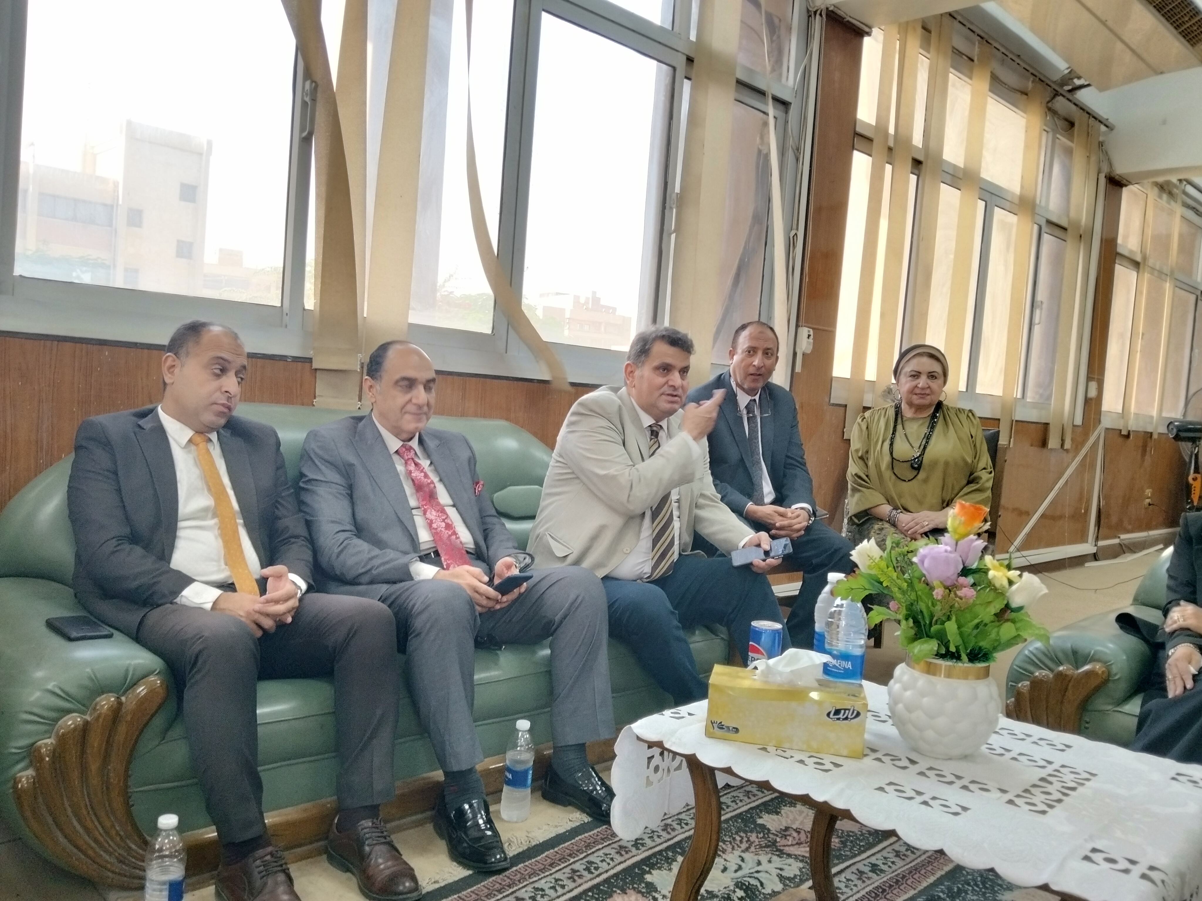 مع الأساتذة مع الأساتذة