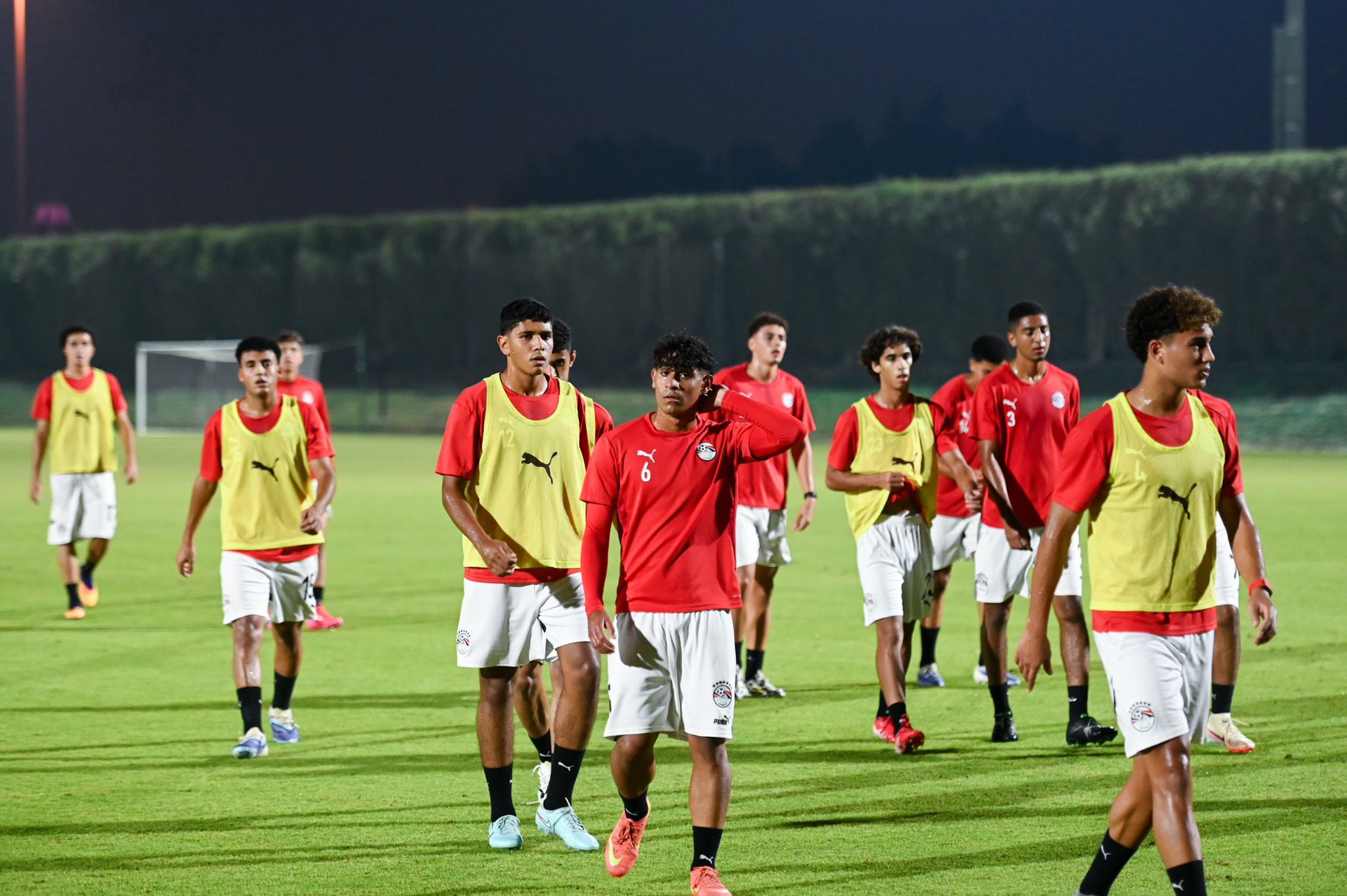 منتخب مصر للناشئين يواصل تدريباته استعدادًا لكأس العالم (4)