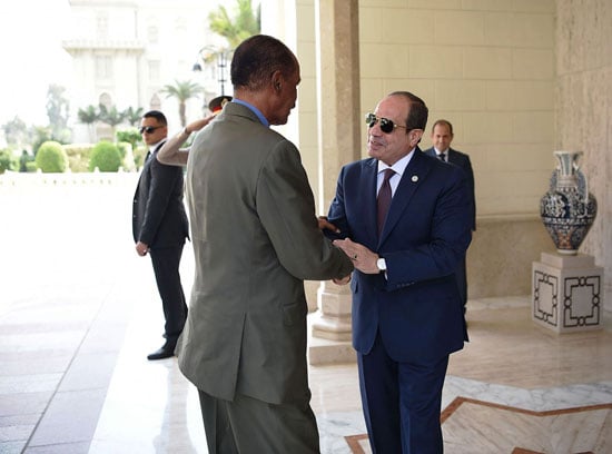 الرئيس عبد الفتاح السيسي يستقبل الرئيس أسياس أفورقي رئيس دولة إريتريا الرئيس عبد الفتاح السيسي يستقبل الرئيس أسياس أفورقي رئيس دولة إريتريا