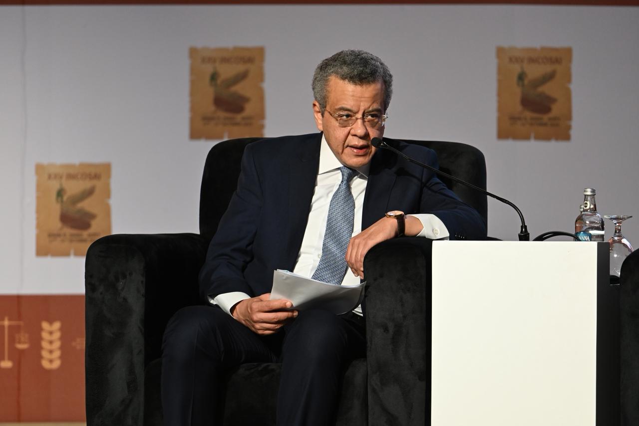 المستشار محمد الفيصل يوسف رئيس الجهاز المركزي للمحاسبات ورئيس منظمة الإنتوساي