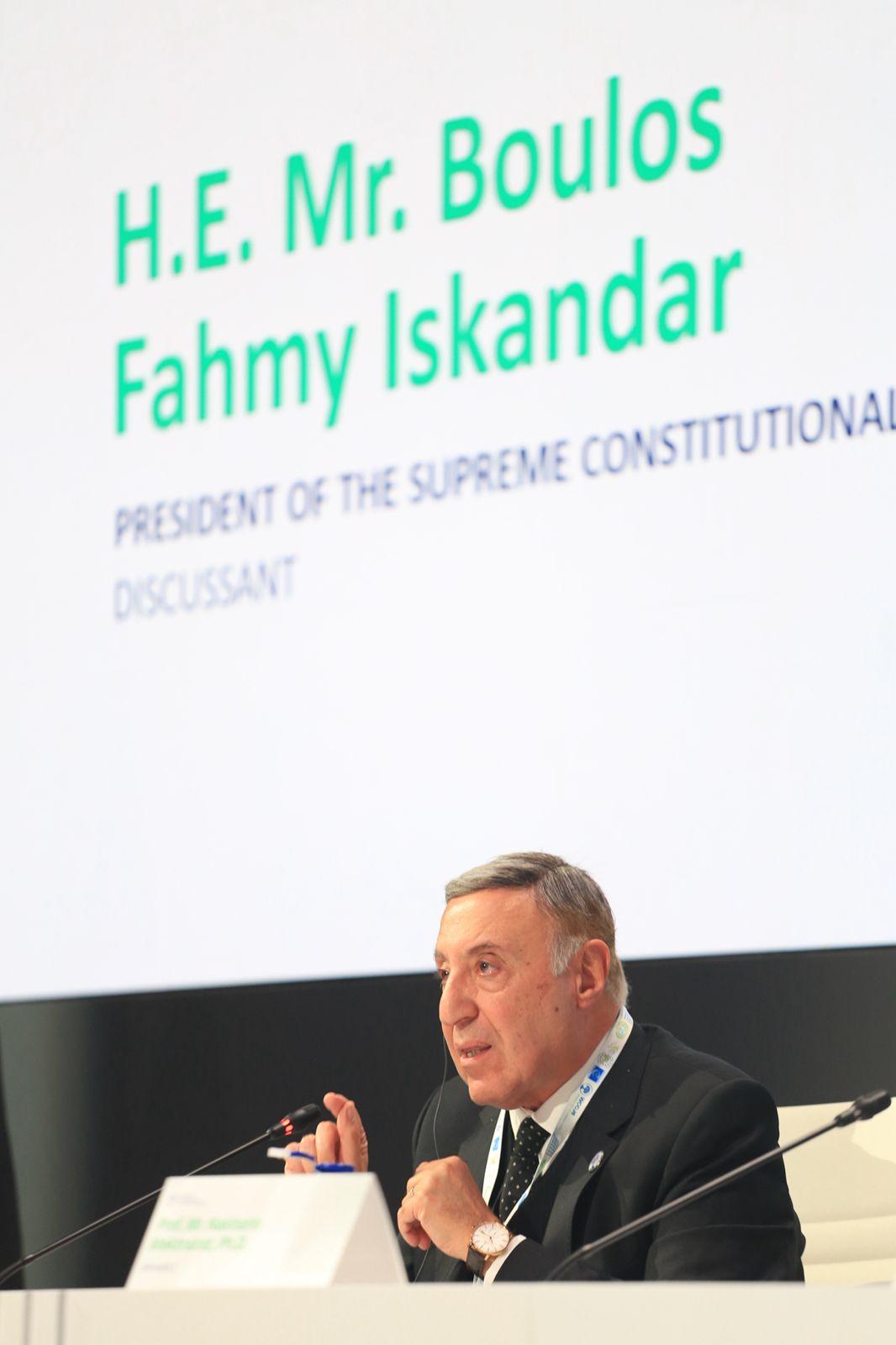 فوز مصر باستضافة المؤتمر العالمي للعدالة الدستورية