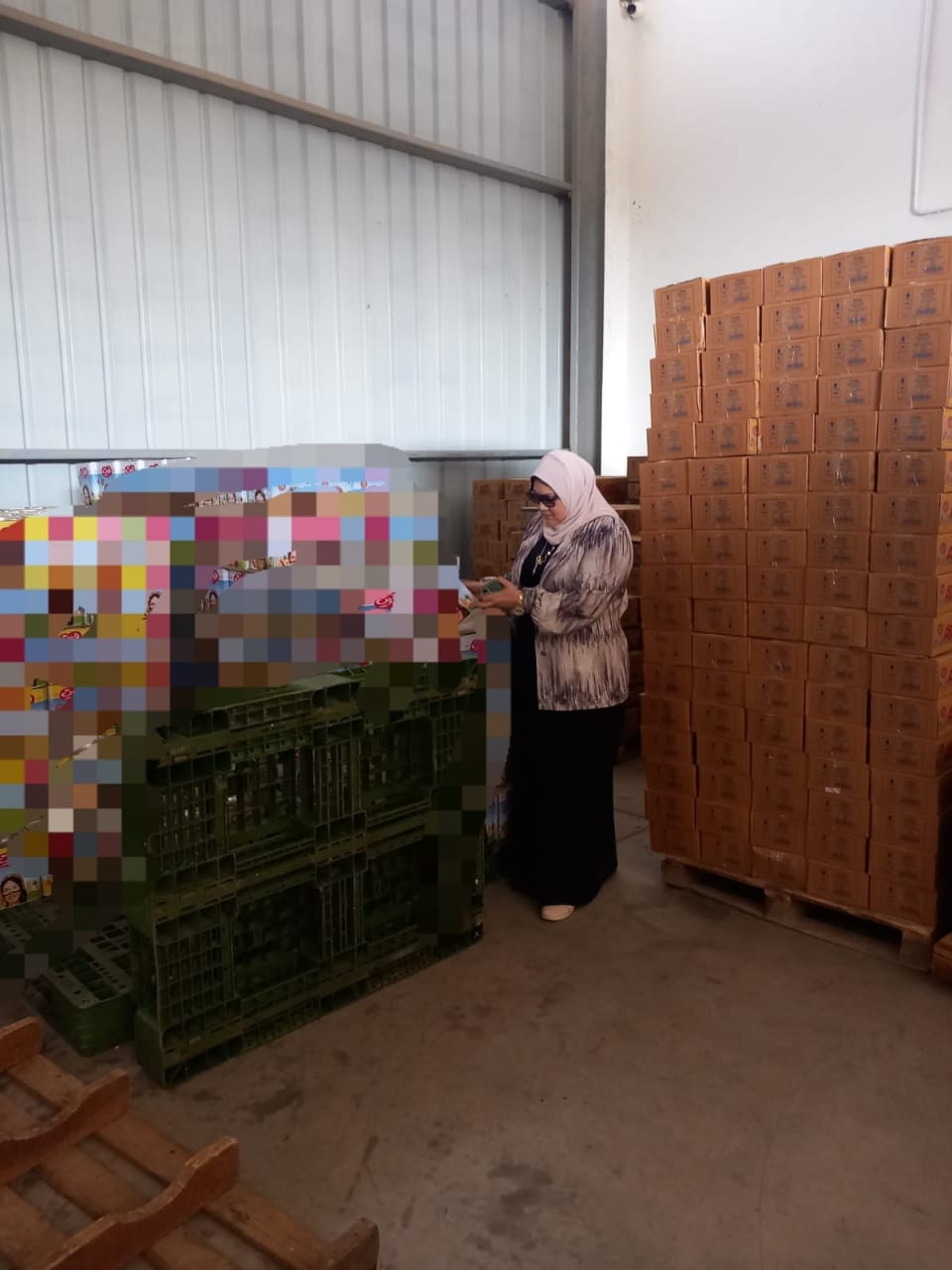 ضبط سمن مجهول المصدر ونصف طن جبن متعفن داخل مخزن بسوهاج (5)