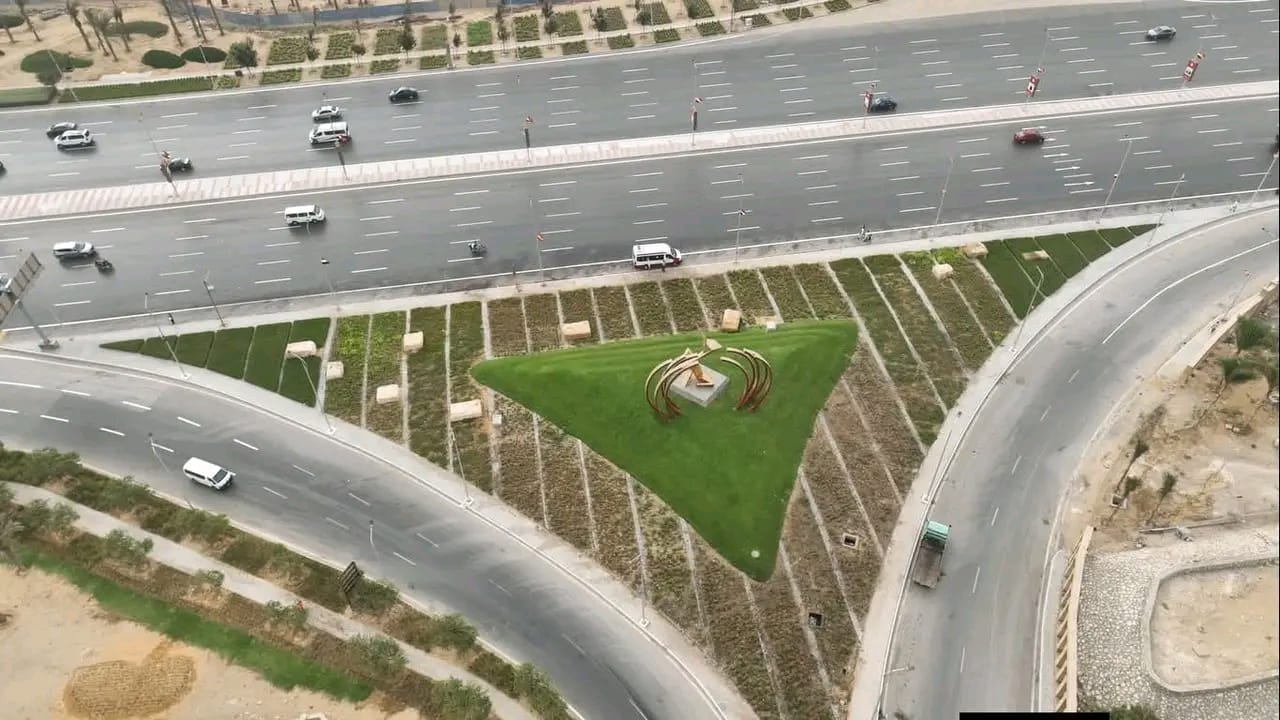 محيط المتحف المصري الكبير