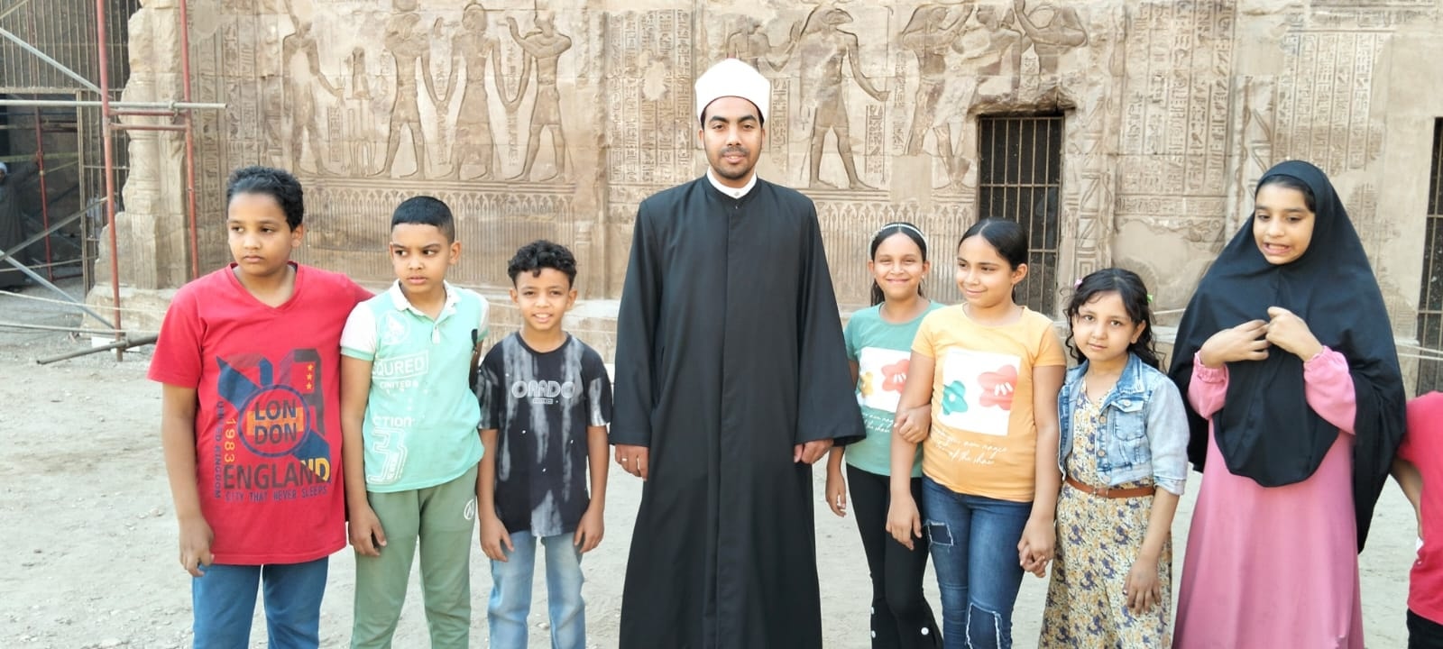 في زيارة لمعبد إسنا أوقاف الأقصر تنظم لقاء تثقيفي للطفل في زيارة لمعبد إسنا أوقاف الأقصر تنظم لقاء تثقيفي للطفل