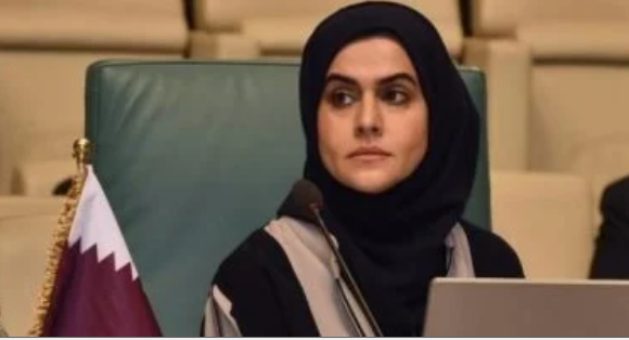 القائم بالأعمال فى سفارة قطر السفيرة مريم الشيبى