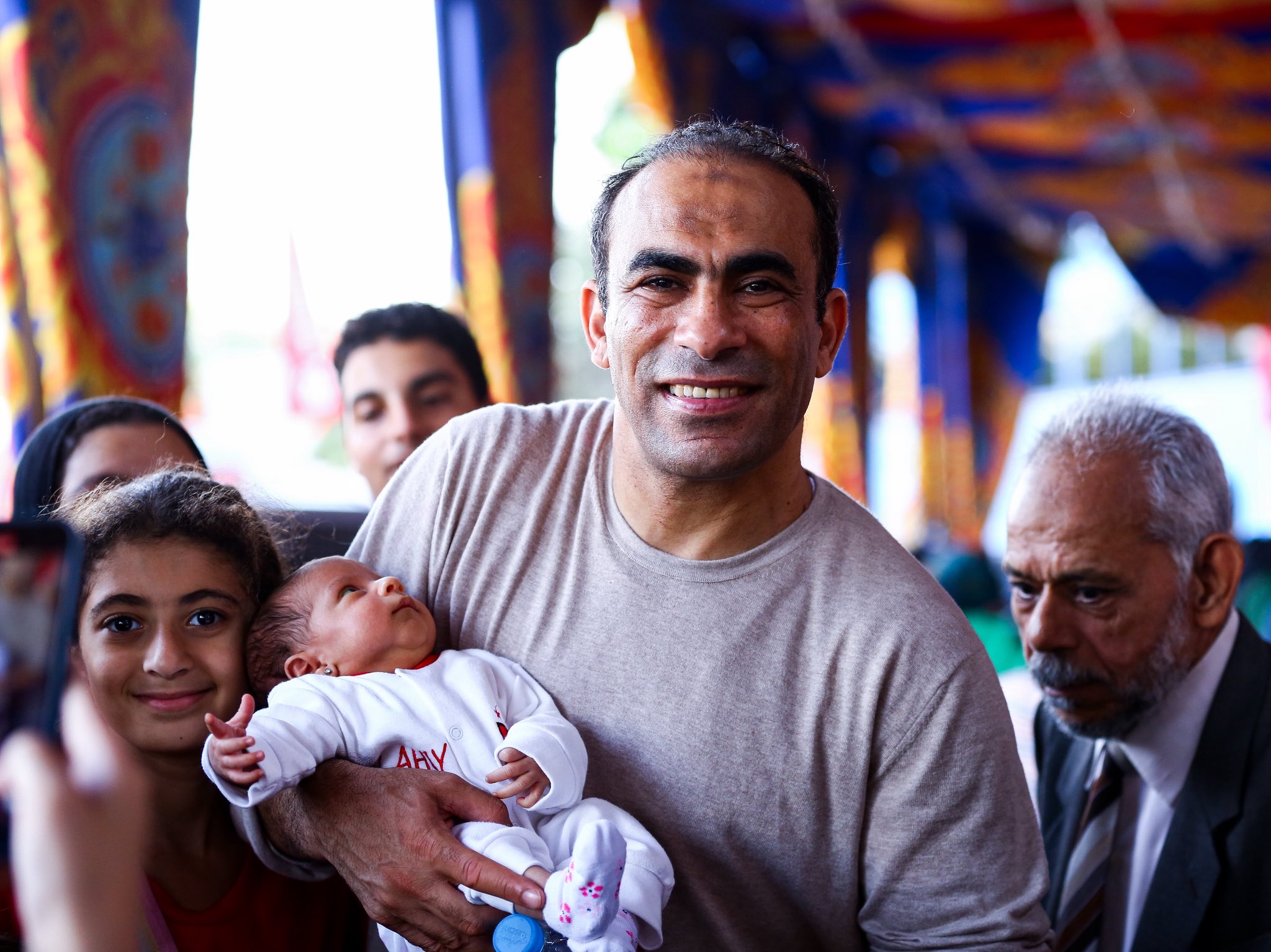 سيد عبد الحفيظ مع اصغر أهلاوى