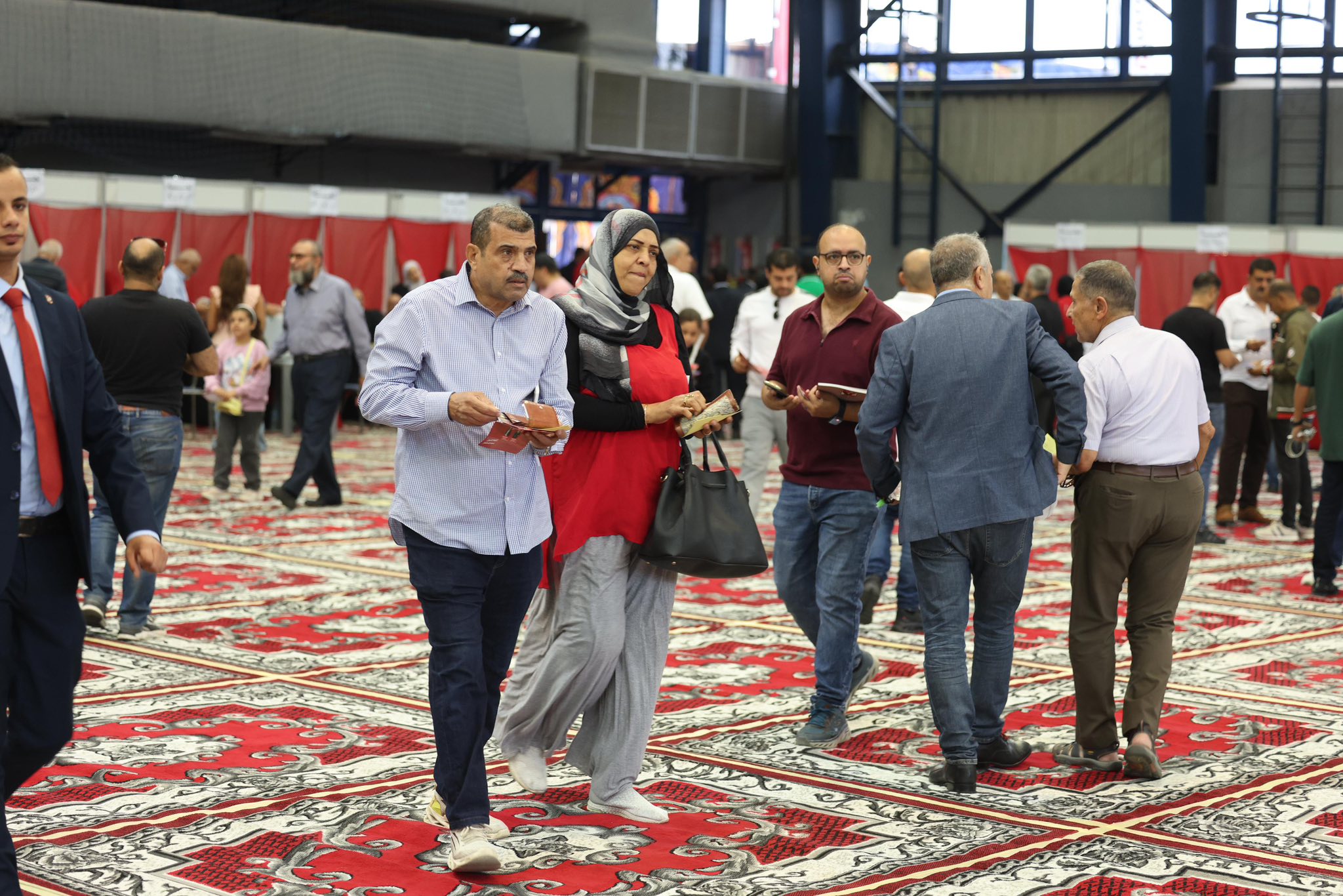 توافد الاعضاء علي انتخابات الأهلي