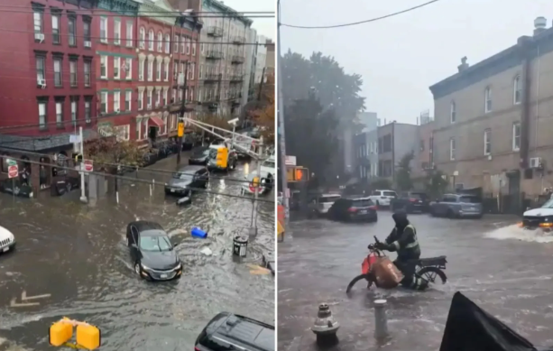 الفيضان في نيويورك