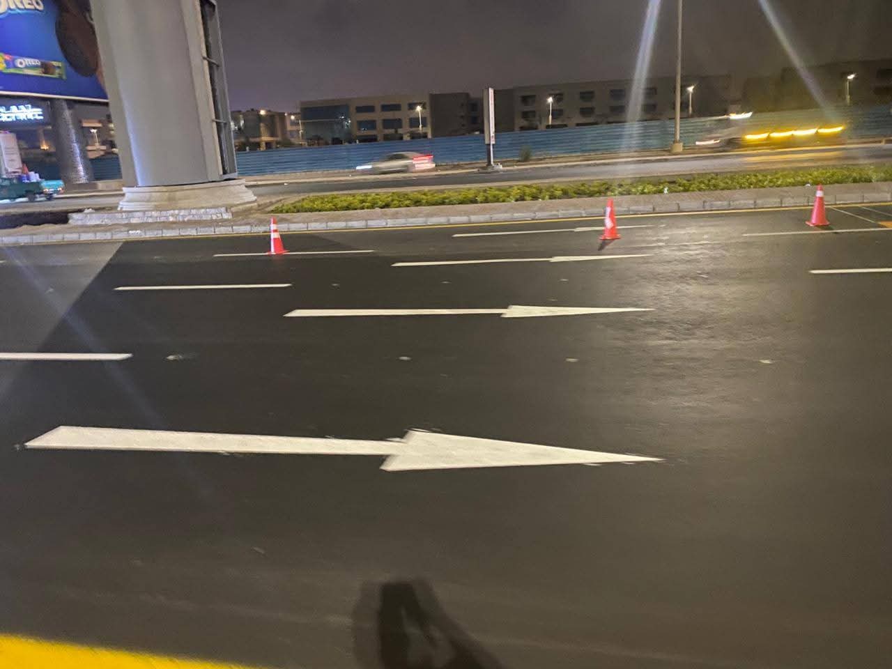 رفع كفاءة الطرق بمدينة 6 أكتوبر