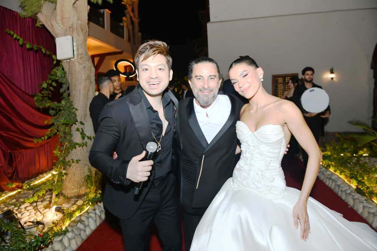 حسن الخلعى مع هادي الباجوري وهايدي خالد