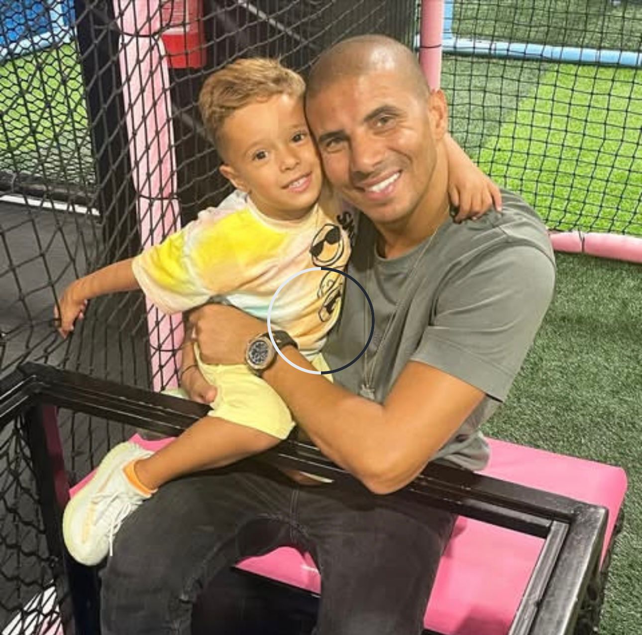 محمد زيدان و نجله الأصغر محمد زيدان و نجله الأصغر