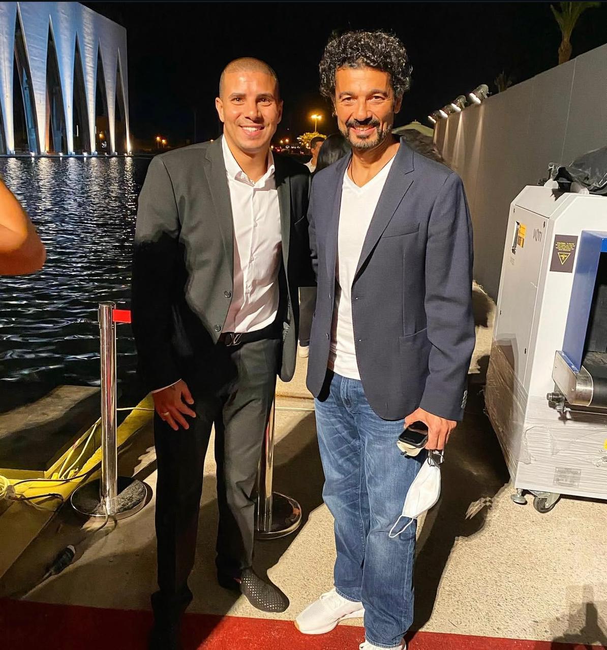 محمد زيدان بصحبة خالد النبوي محمد زيدان بصحبة خالد النبوي