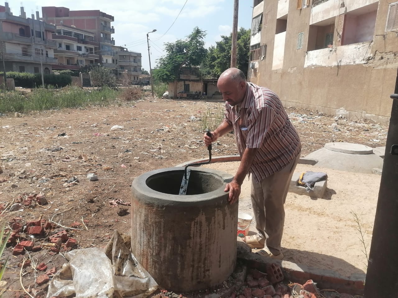 التشغيل التجريبي للموحدة بمجزر كفر شكر التشغيل التجريبي للموحدة بمجزر كفر شكر