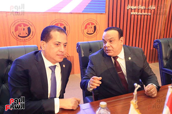 القاضى المستشار حازم بدوى رئيس اللجنة