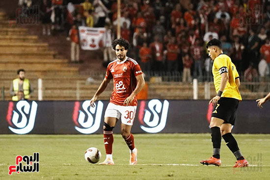 محمد هانى خلال المباراة