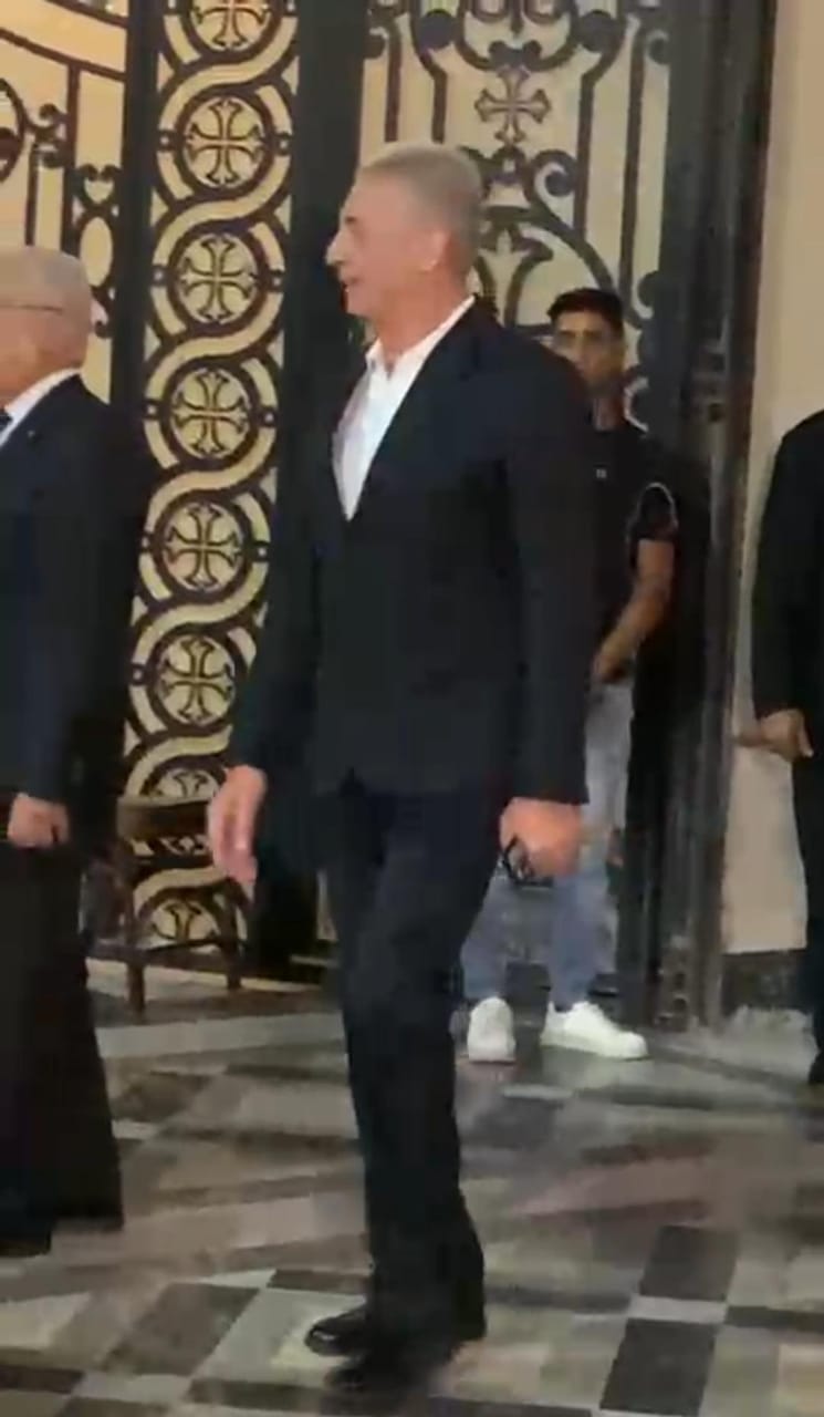 محمود حميدة وماجد المصري وداليا البحيري في فرح ابن هاني رمزي (5)