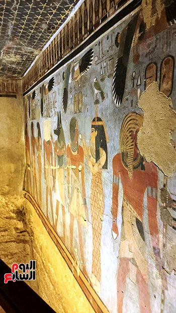 نقوش-بمقبرة-أمنحتب-الثالث