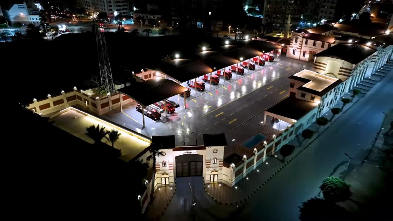 الداخلية تطور مبنى الحماية المدنية بالإسكندرية (2)