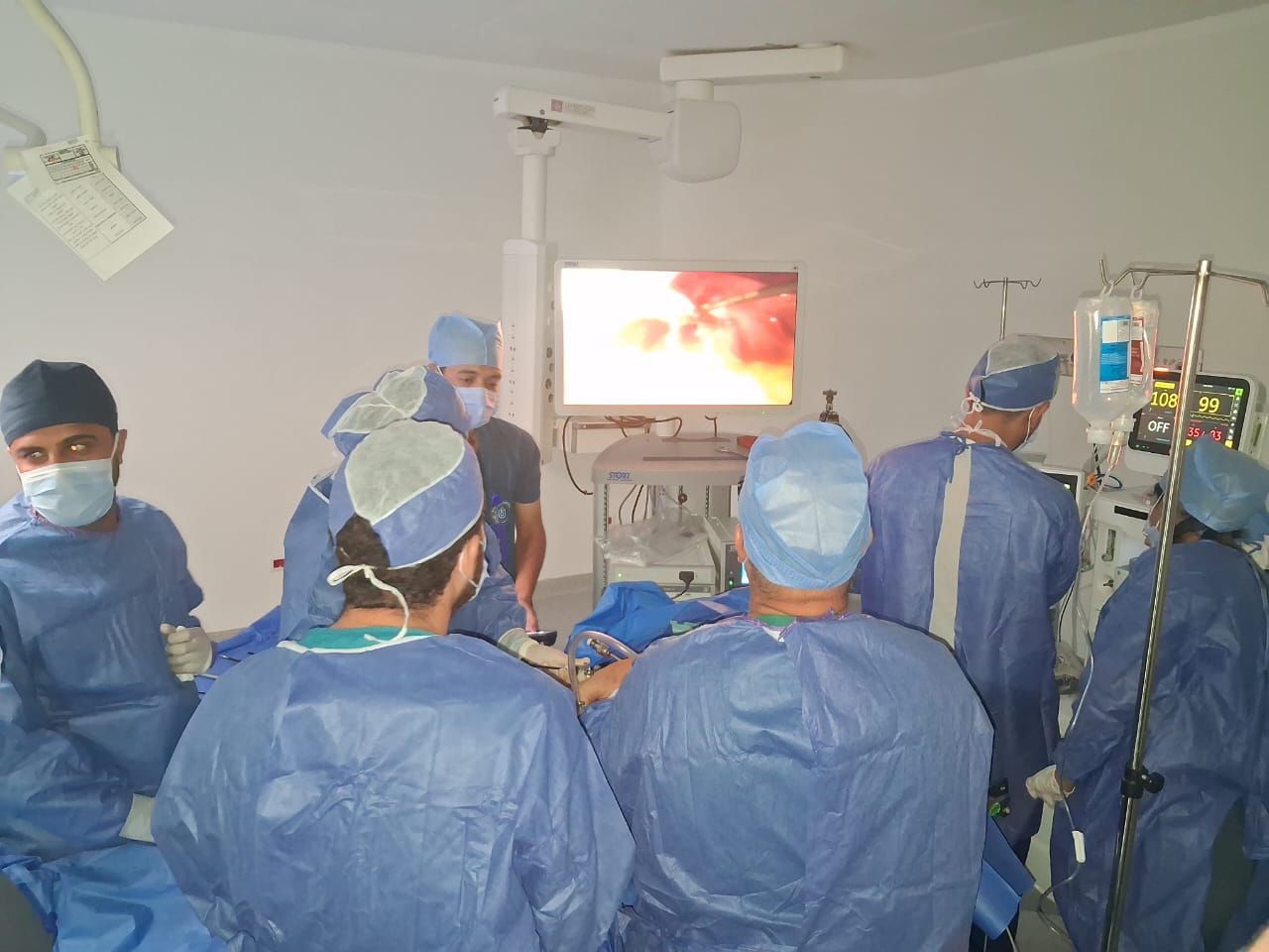 دعم المستشفي بمنظار حديث دعم المستشفي بمنظار حديث