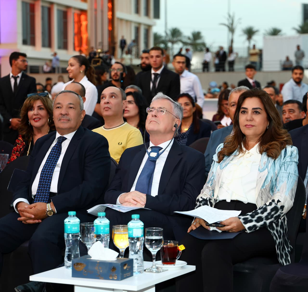 وزيرة التنمية المحلية تشهد احتفالية الجامعة الألمانية الدولية بتخريج دفعة طلاب جديدة (1)