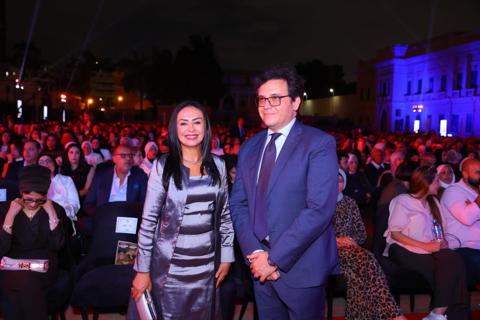 وزير الثقافة ووزير التضامن الاجتماعي في حفل مؤسسة راعي مصر