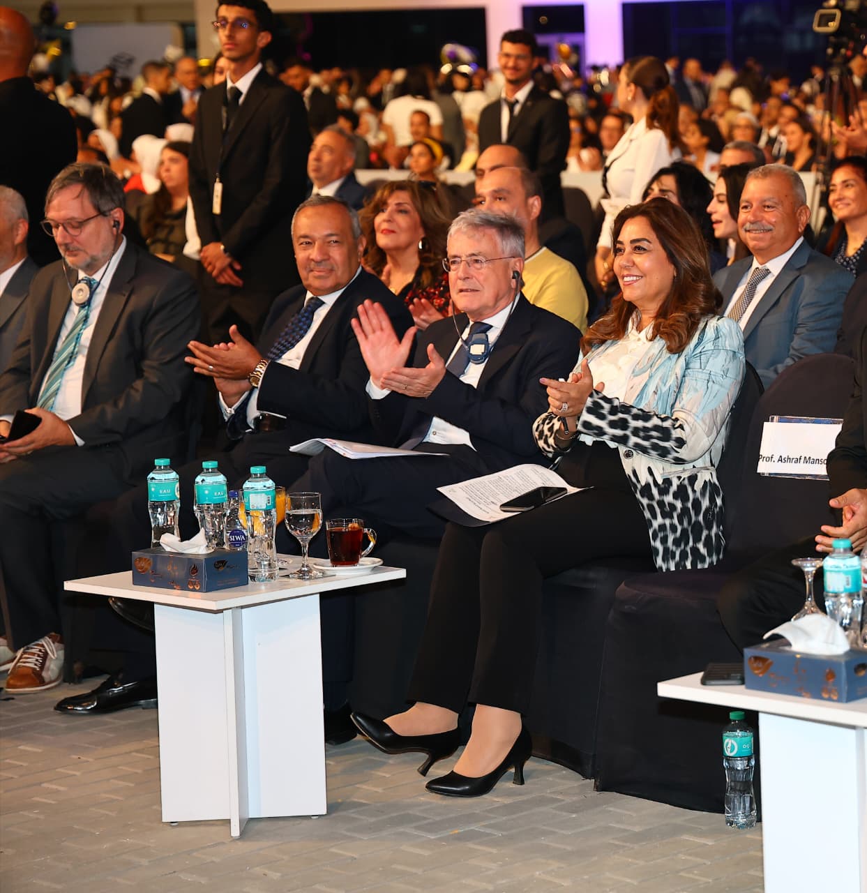 وزيرة التنمية المحلية تشهد احتفالية الجامعة الألمانية الدولية بتخريج دفعة طلاب جديدة (2)