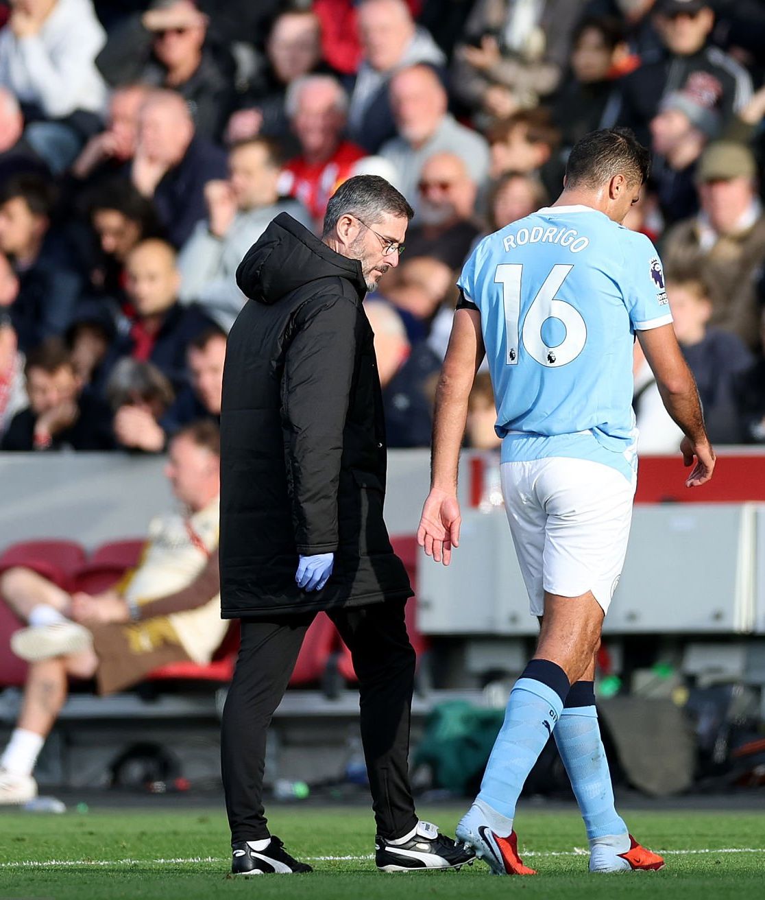 رودري بعد الاصابة