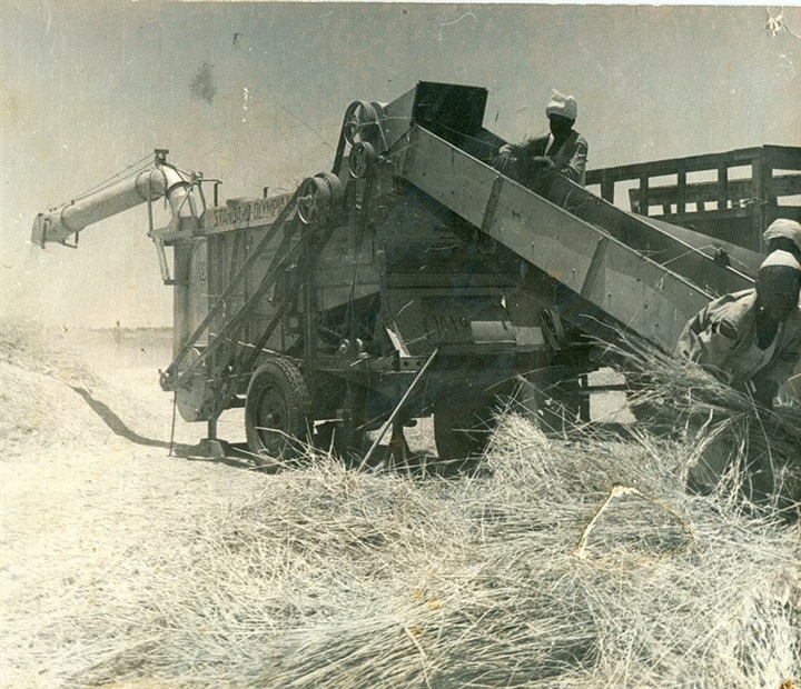 جانب من اعمال قوافل التعمير فى الستينات