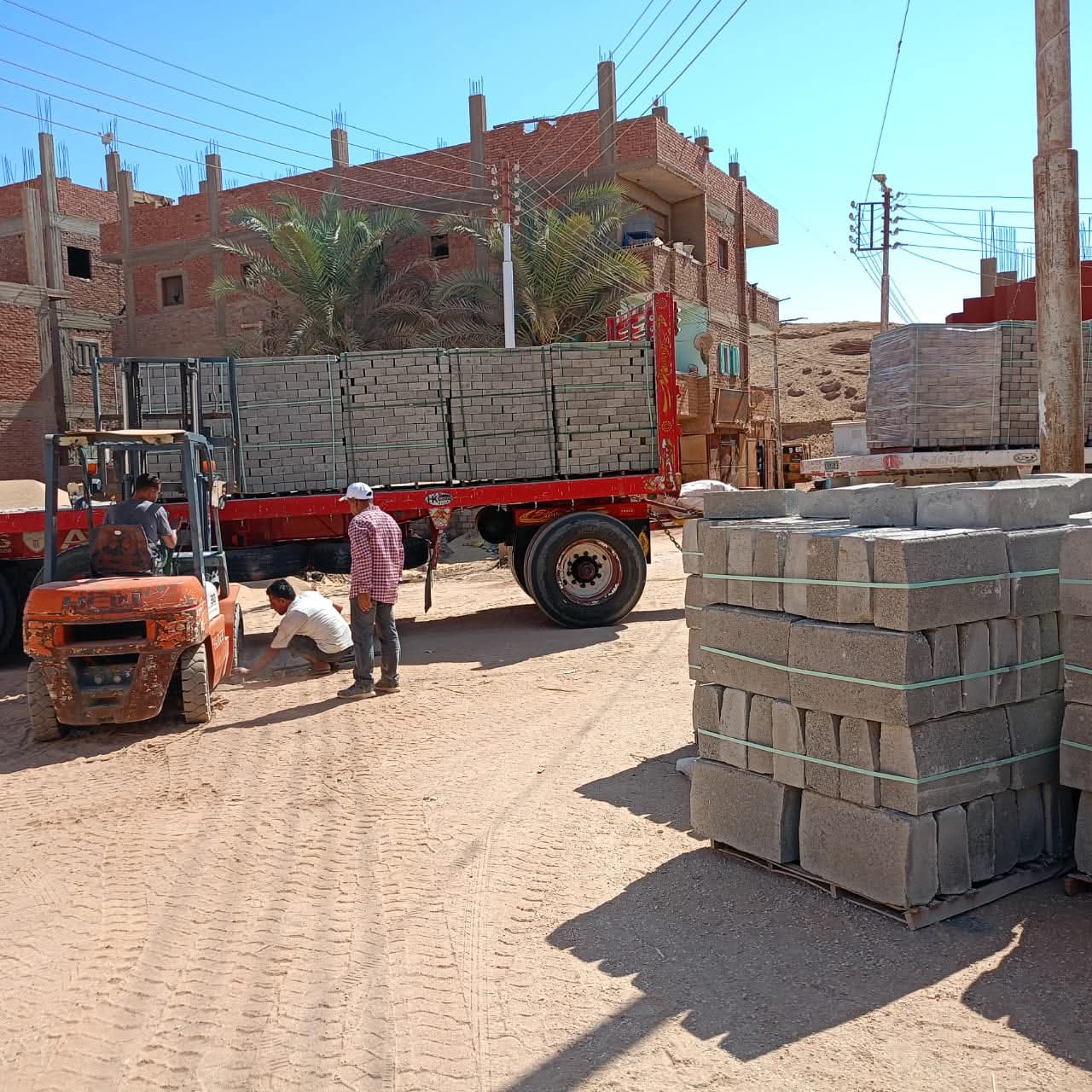 جانب من أعمال التطوير