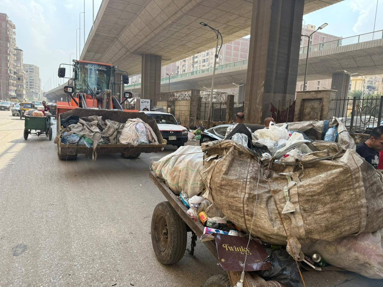رفع وإزالة "الفريزة" والفروشات العشوائية والعربات الكارو رفع وإزالة "الفريزة" والفروشات العشوائية والعربات الكارو