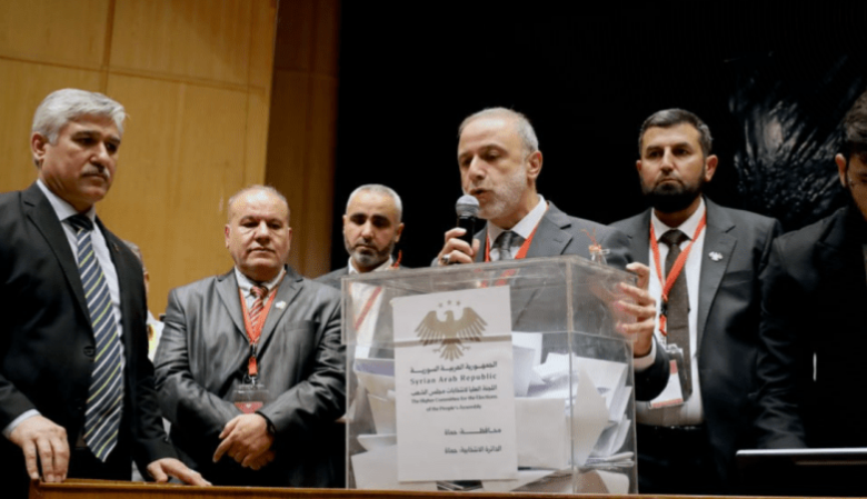 لجنة الانتخابات السورية