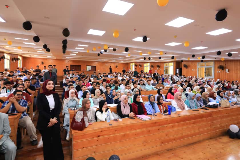 حفل استقبال طلاب كلية العلاج الطبيعي الجدد