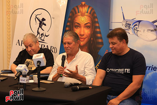 عمر عبد العزيز وهانى لاشين واحمد سعد الدين