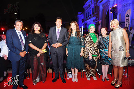 هاني رمزي وهالة صدقى والمهندسة رباب عبدالعاطي هاني رمزي وهالة صدقى والمهندسة رباب عبدالعاطي