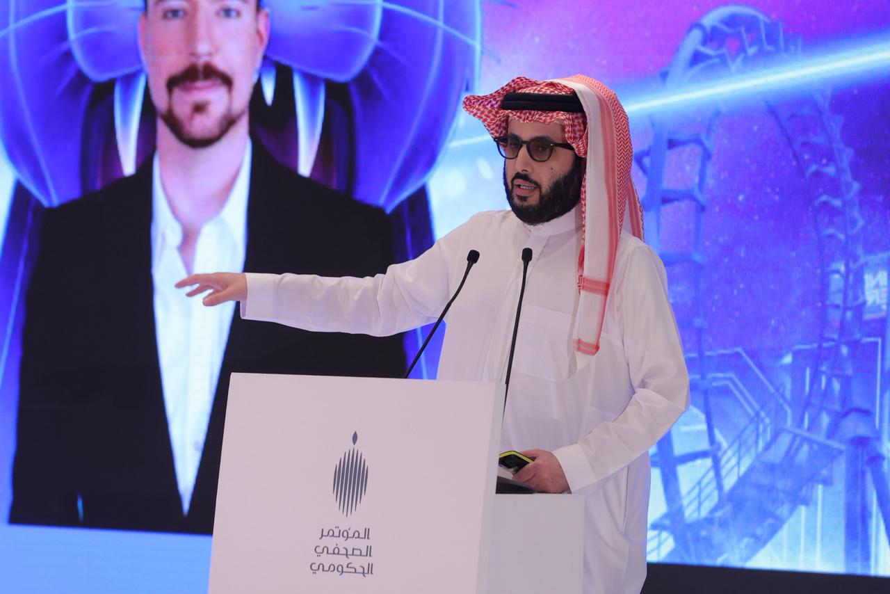 رئيس هيئة الترفيه المستشار تركي آل شيخ من مؤتمر موسم الرياض رئيس هيئة الترفيه المستشار تركي آل شيخ من مؤتمر موسم الرياض