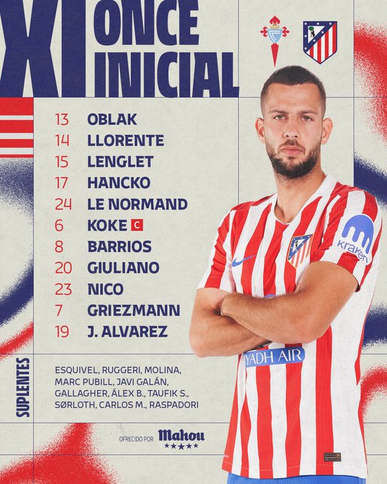 تشكيل أتلتيكو مدريد