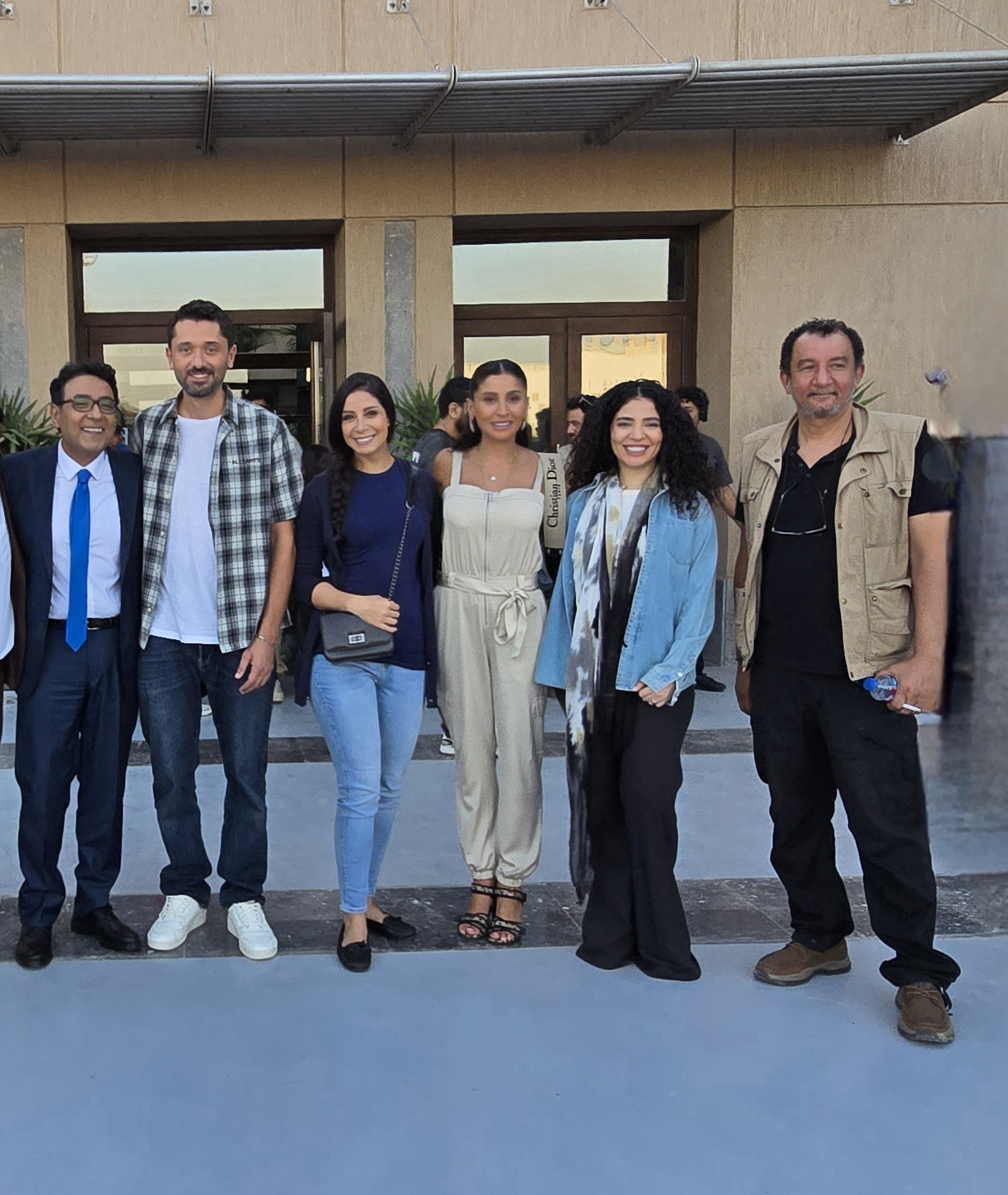 صناع فيلم طلقني كريم محمود عبد العزيز، دينا الشربينى، باسم سمرة، محمد محمود، هناء الشوربجى، محمود حافظ، 